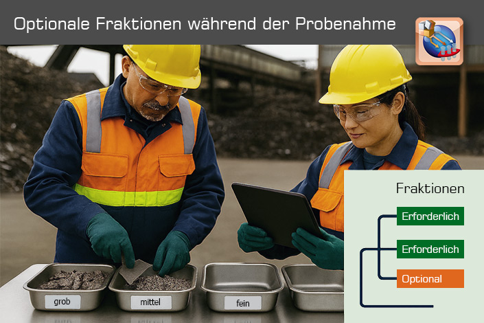 sims3: Optionale Fraktionen während der Probenahme