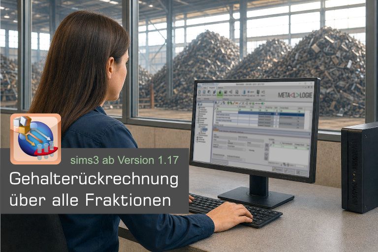sims3: Gehalte-Rückrechnung über alle Fraktionen